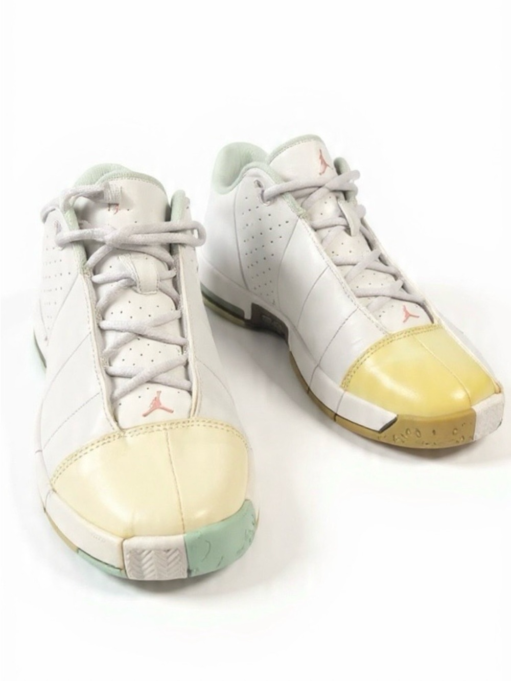 Jordan White Yellow Athletic Sneakers women’s 2005 20th Anniversary